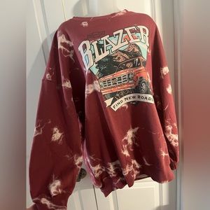 NWT Chevy Blazer  Sweatshirt Official Licensed GM Chevrolet Vintage Truck 4x4